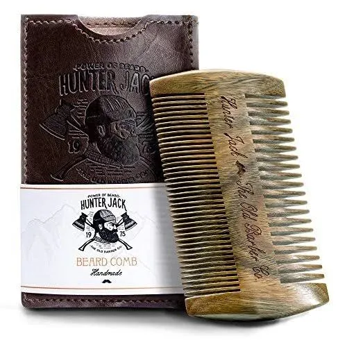 Beard Comb Kit for Men - Great for Head Hair, Beard Grooming &amp; Mustache -