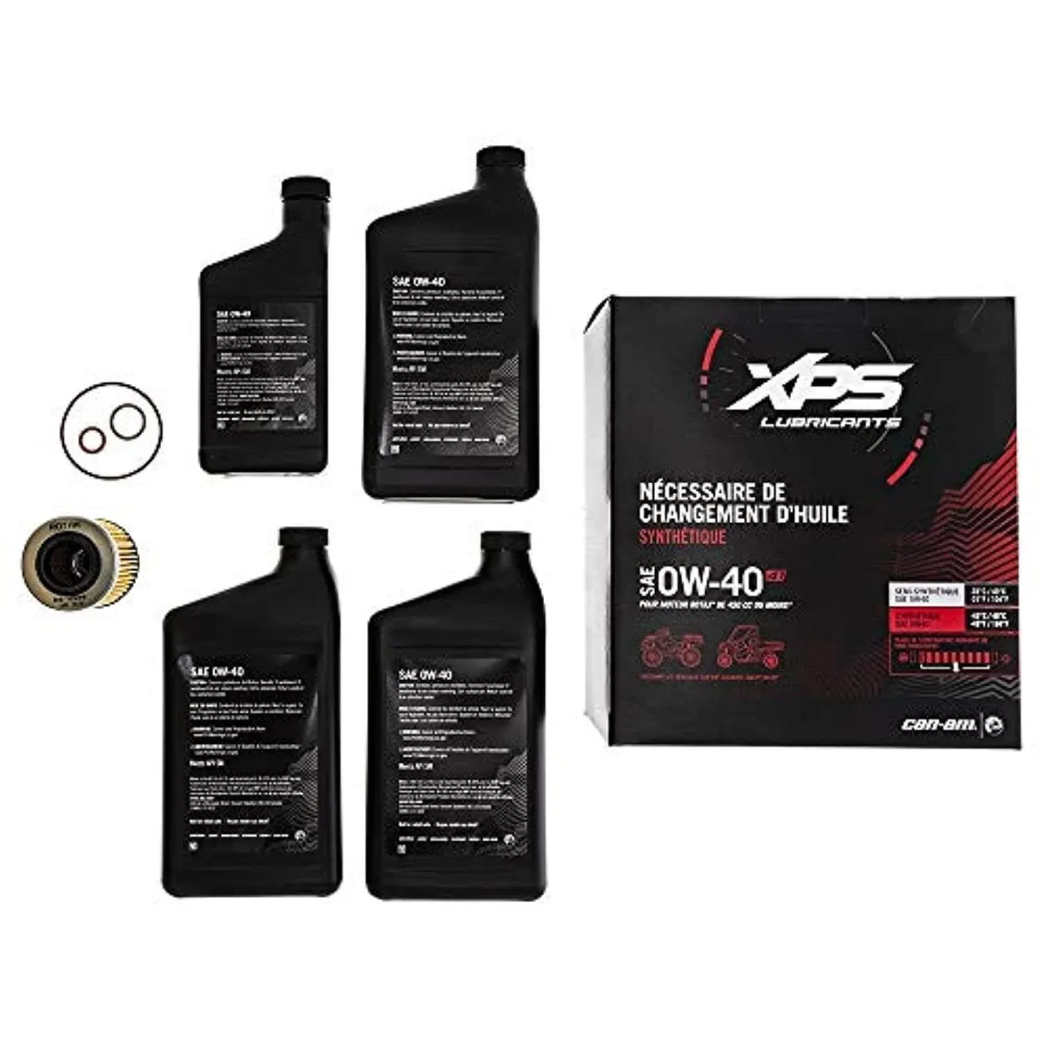 2015-2023 Can-Am Defender Outlander OEM Full Syn. Engine Oil Change 0W-40 779257