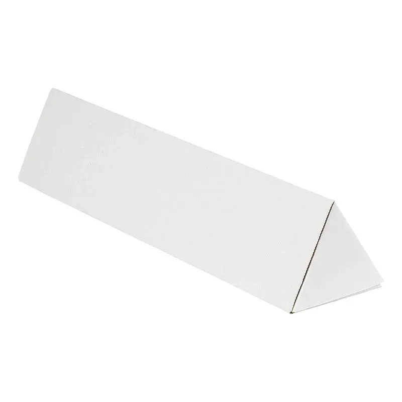 2 x 24 1/4&#034; White Triangle Mailing Tubes ECT-32B 50/Case