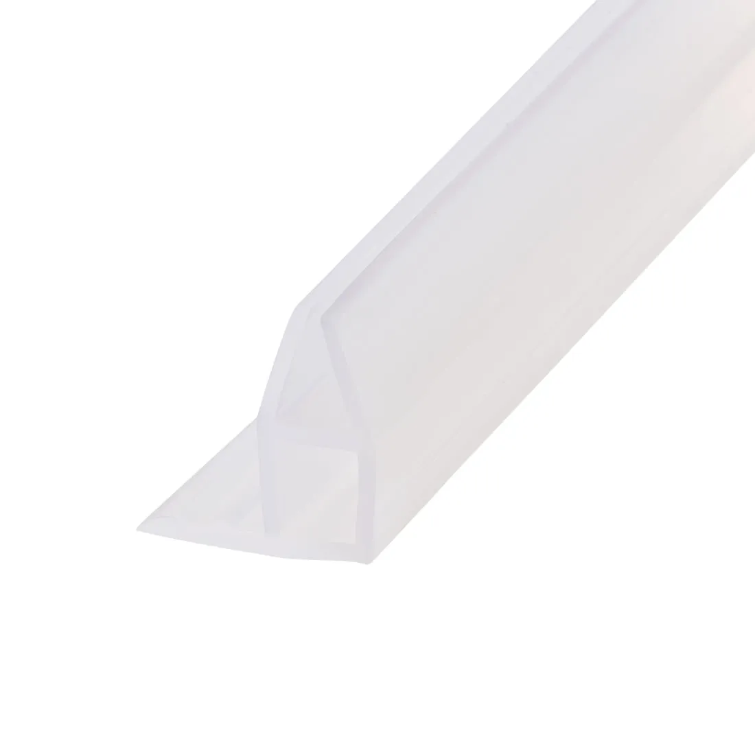 Frameless Glass Shower Door Sweep Corner Seal 10mm Drip Rail 5/16"(8mm) x 78.74" - 5/16" x 78.74"