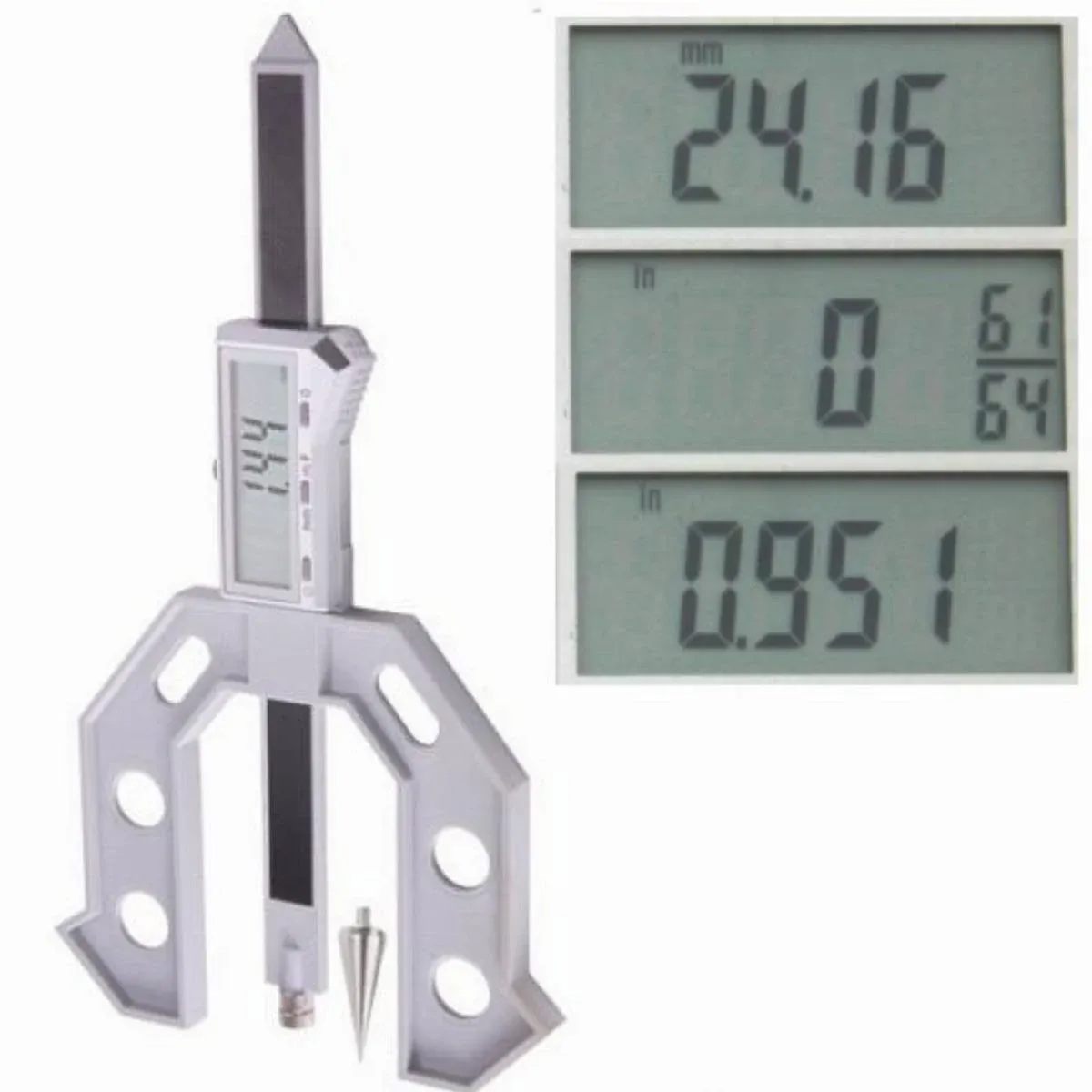 Digital Depth Gauge - 2-3/8" Jaw