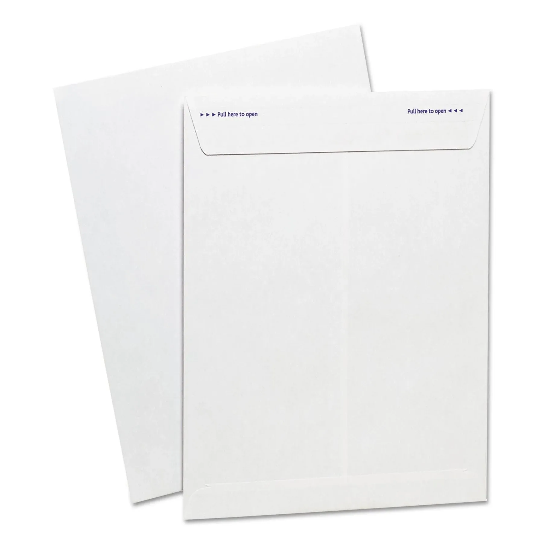 Ampad Gold Fibre Fastrip Release & Seal Catalog Envelope, 9 x 12, White, 100-box