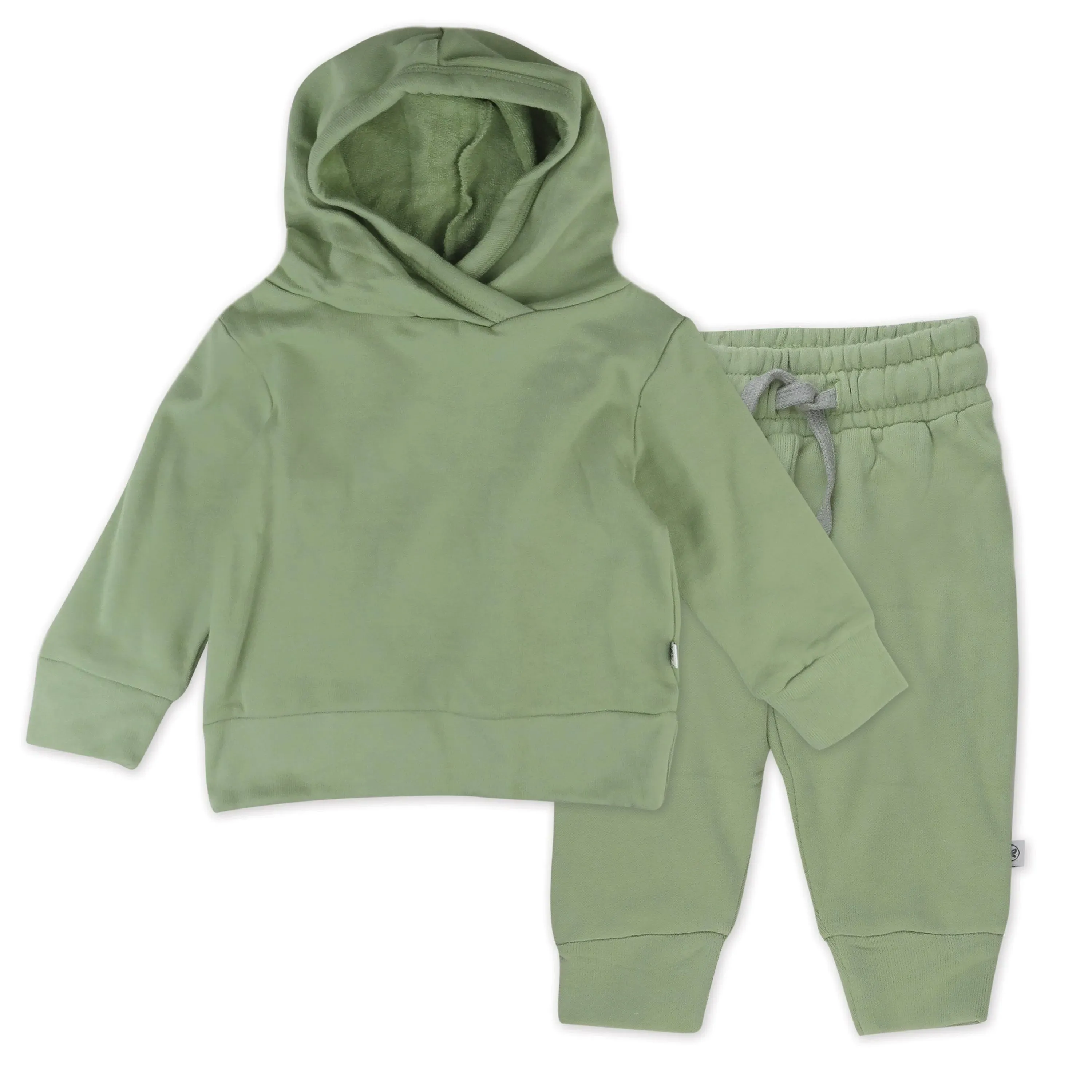 2-Piece Light Weight Hoodie & Sweatpant Set Swamp / 18M