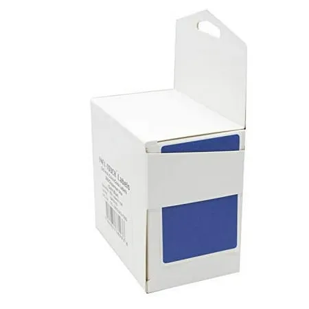 Infi-Touch Labels 2x3 inch Round Permanent Color-Code Dot Stickers 250 per Dispenser Box (Dark Blue)