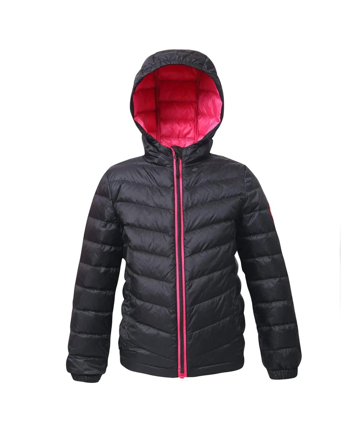 Rokka&Rolla Girls' Ultra Lightweight Packable Down Puffer Jacket Coat