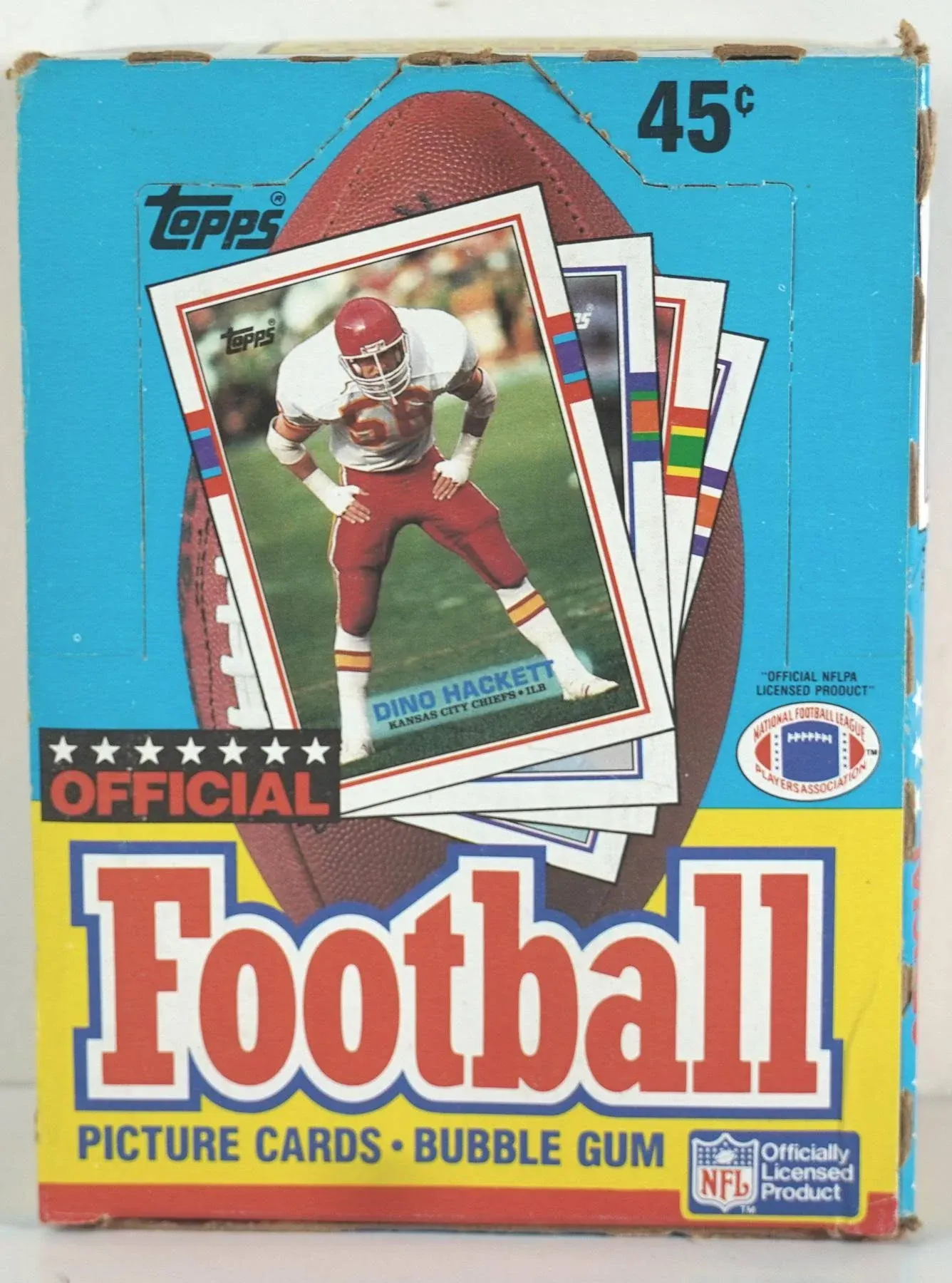 1989 Topps Football Hobby Box GEM 36 Pack FASC