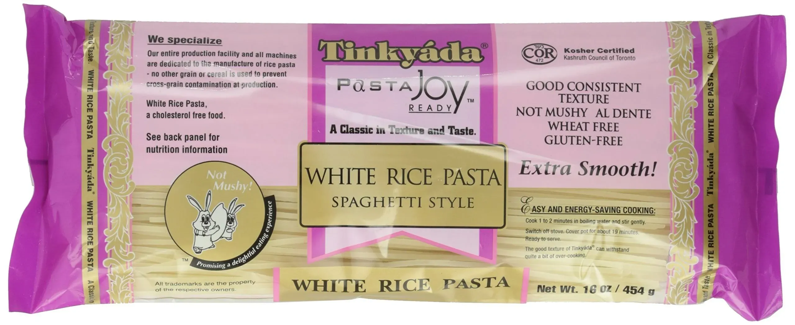 Tinkyada, Pasta Rice Wheat Free, 16 Ounce