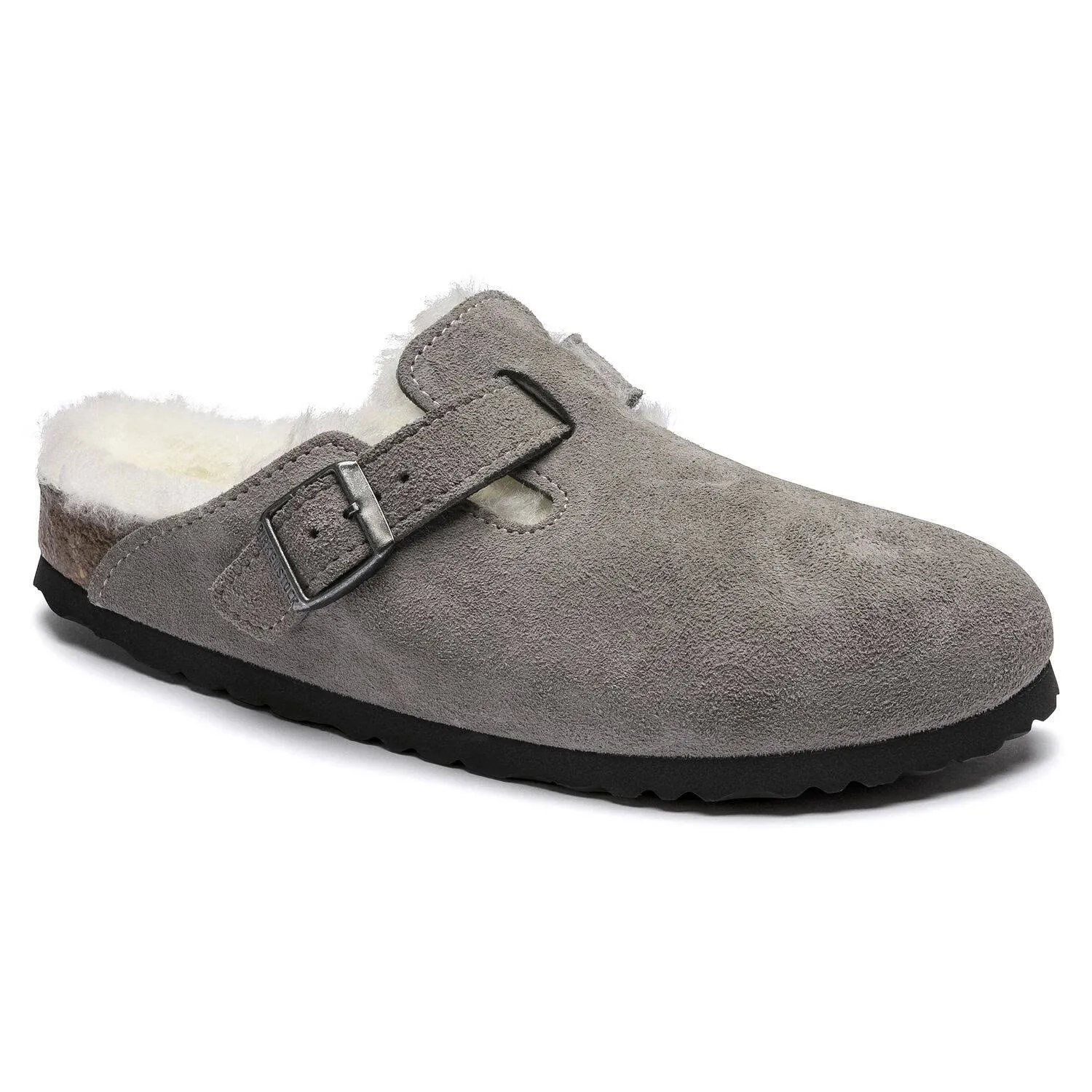 Birkenstock Women's Boston Shearling - Stone Coin,38