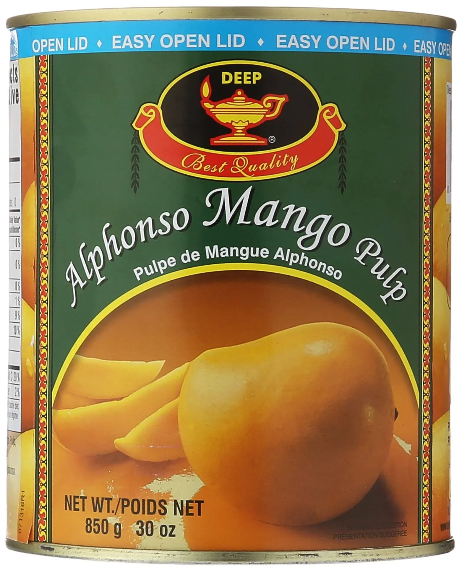 Deep Alphonso Mango Pulp