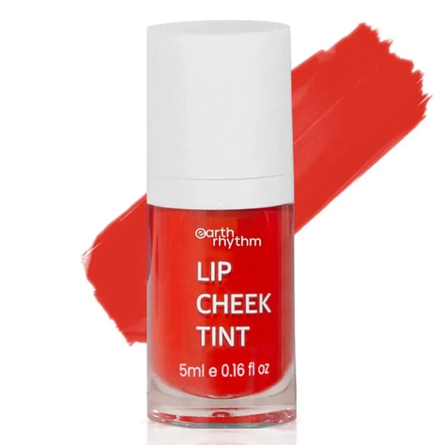 Lip & Cheek Tint Cherry, Hydrates Dry & Chapped Lips, Women & Girls - 5ml