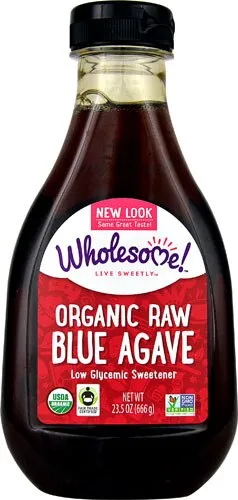 Wholesome Sweeteners Organic Raw Blue Agave - 44 fl oz bottle