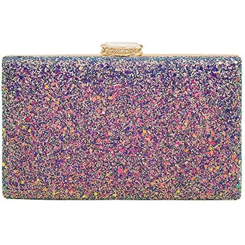 Cariedo Womens Sparkling Clutch Purse Elegant Glitter Evening Bags Bling Evening ...