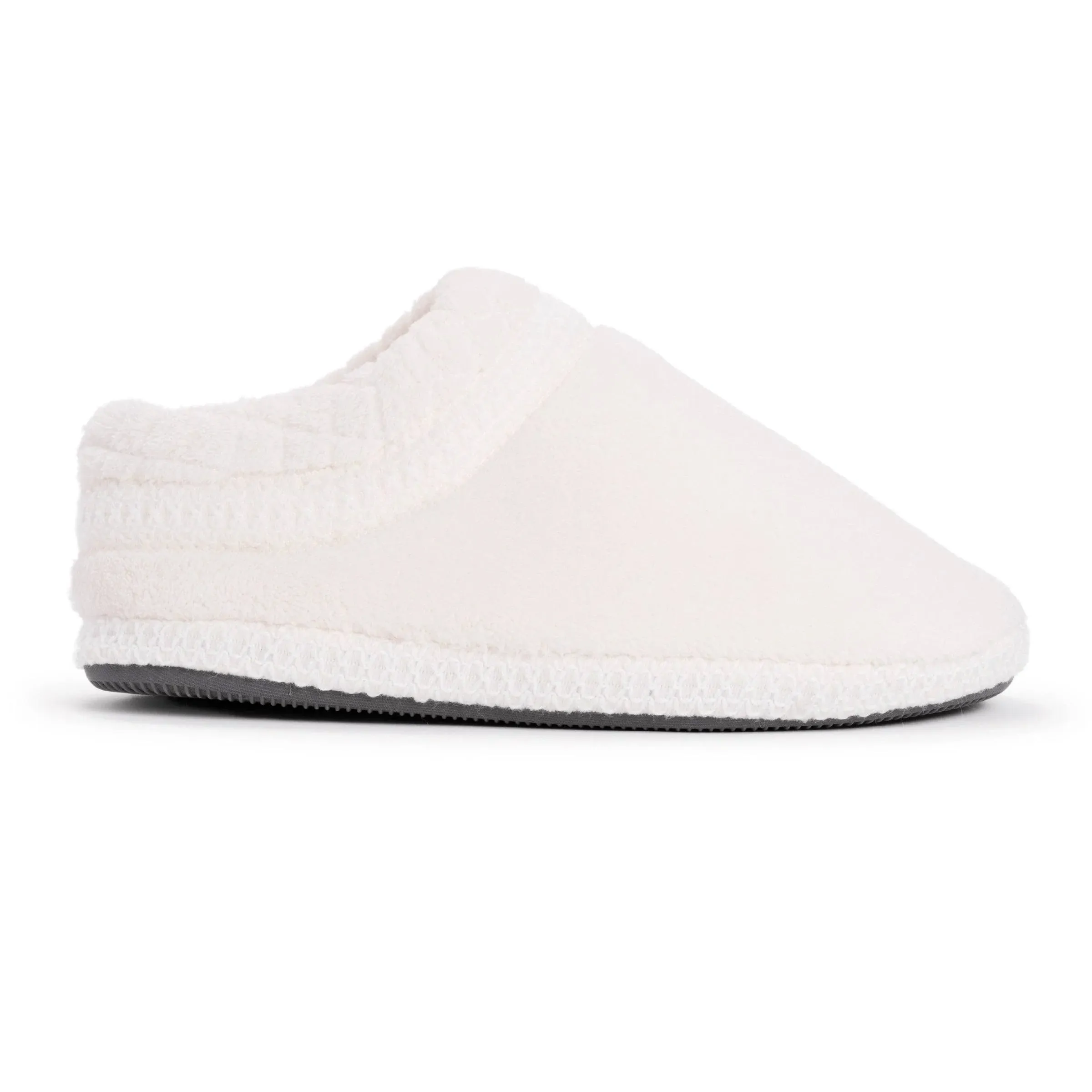 Muk Luks Rita Slipper | Women's | White | Size S | Slippers