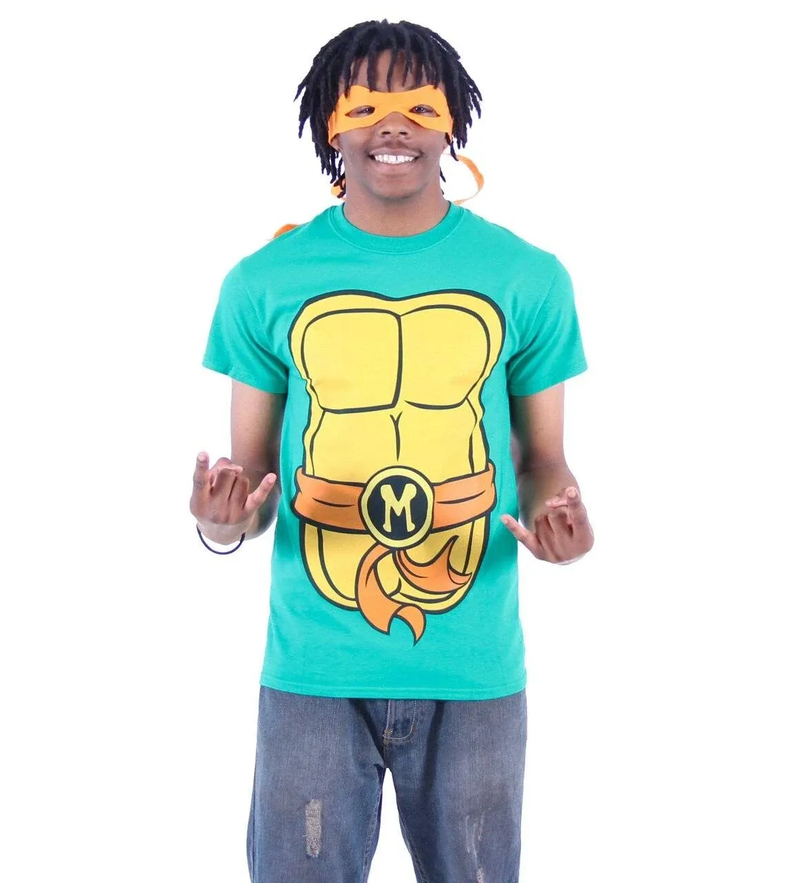 Nickelodeon Teenage Mutant Ninja Turtles TMNT Mens Costume T-Shirt