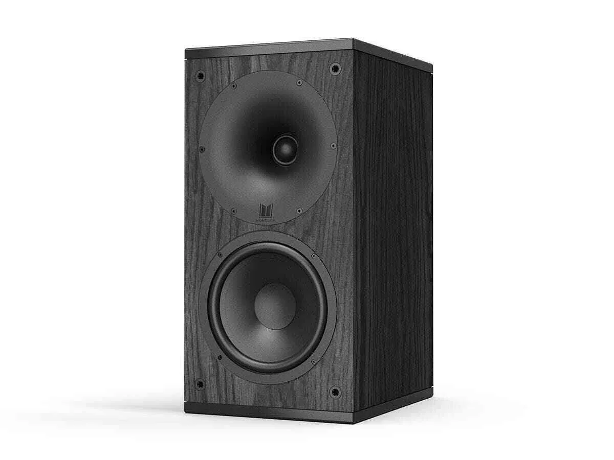 Monolith Encore B6 Bookshelf Speaker (Each) Powerful Woofers, Immersive Room Filling Sound MDF Cabinet with Internal Bracing