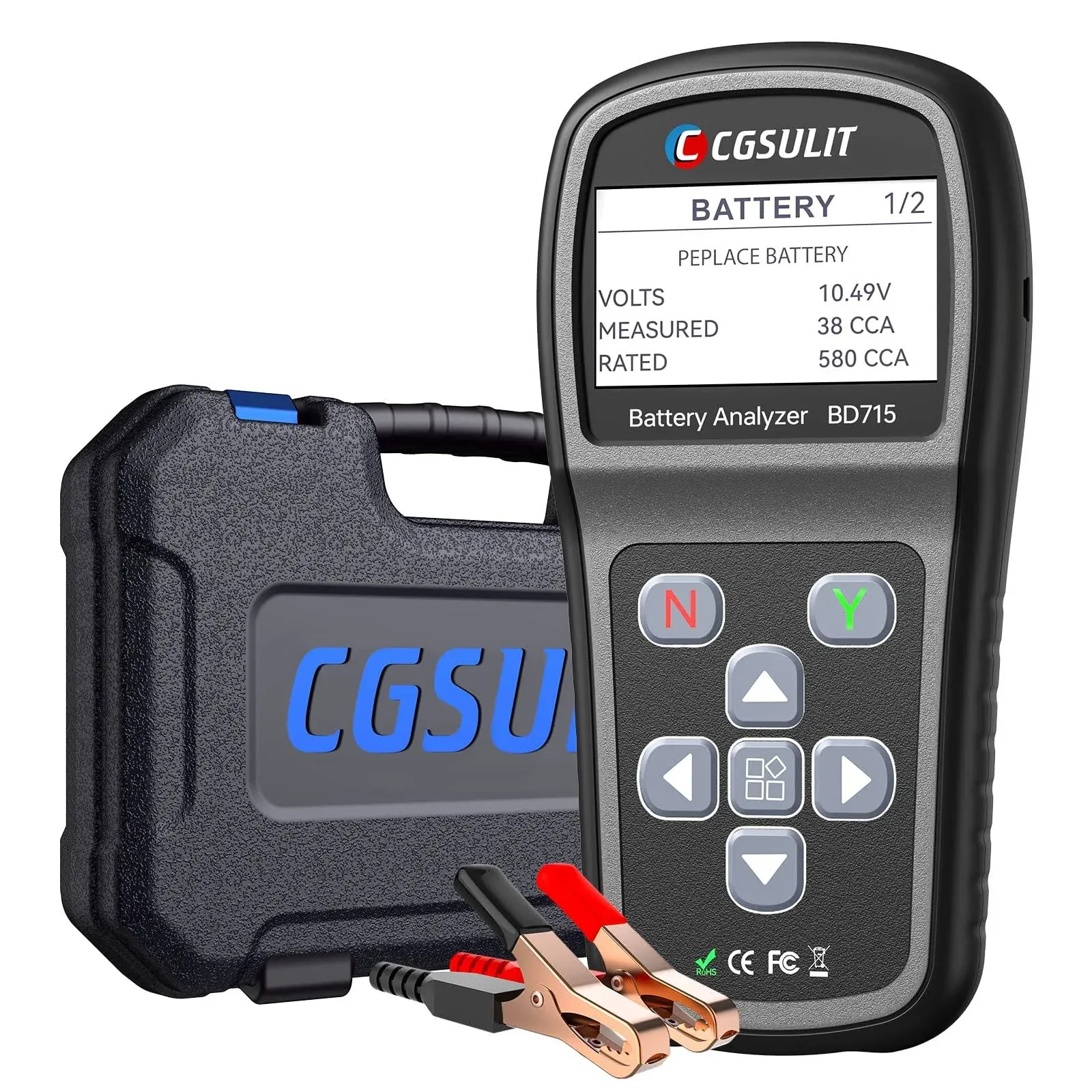 CGSULIT BD715 Car Battery Tester