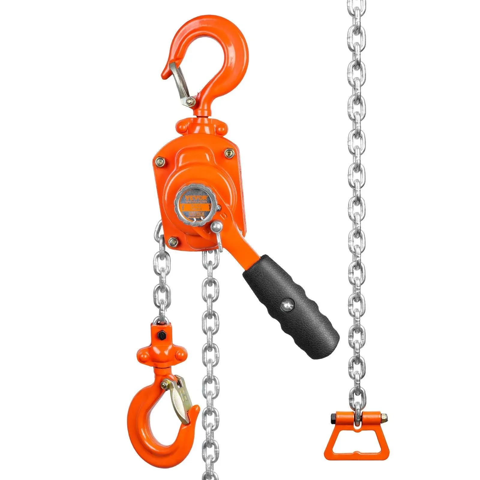 VEVOR Lever Block Chain Hoist G80 Ratchet Hoist 1/2 Ton Capacity 5ft Lifter