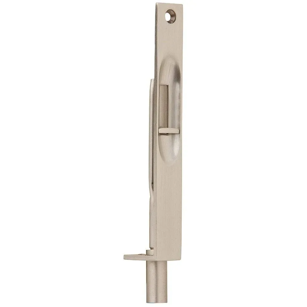 FLUSH BOLT BRASS 6"" L