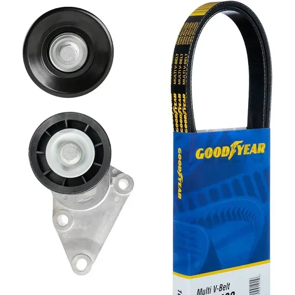 Goodyear Serpentine Belt Drive Component Kit for 2007-2008 Chevrolet Express 250