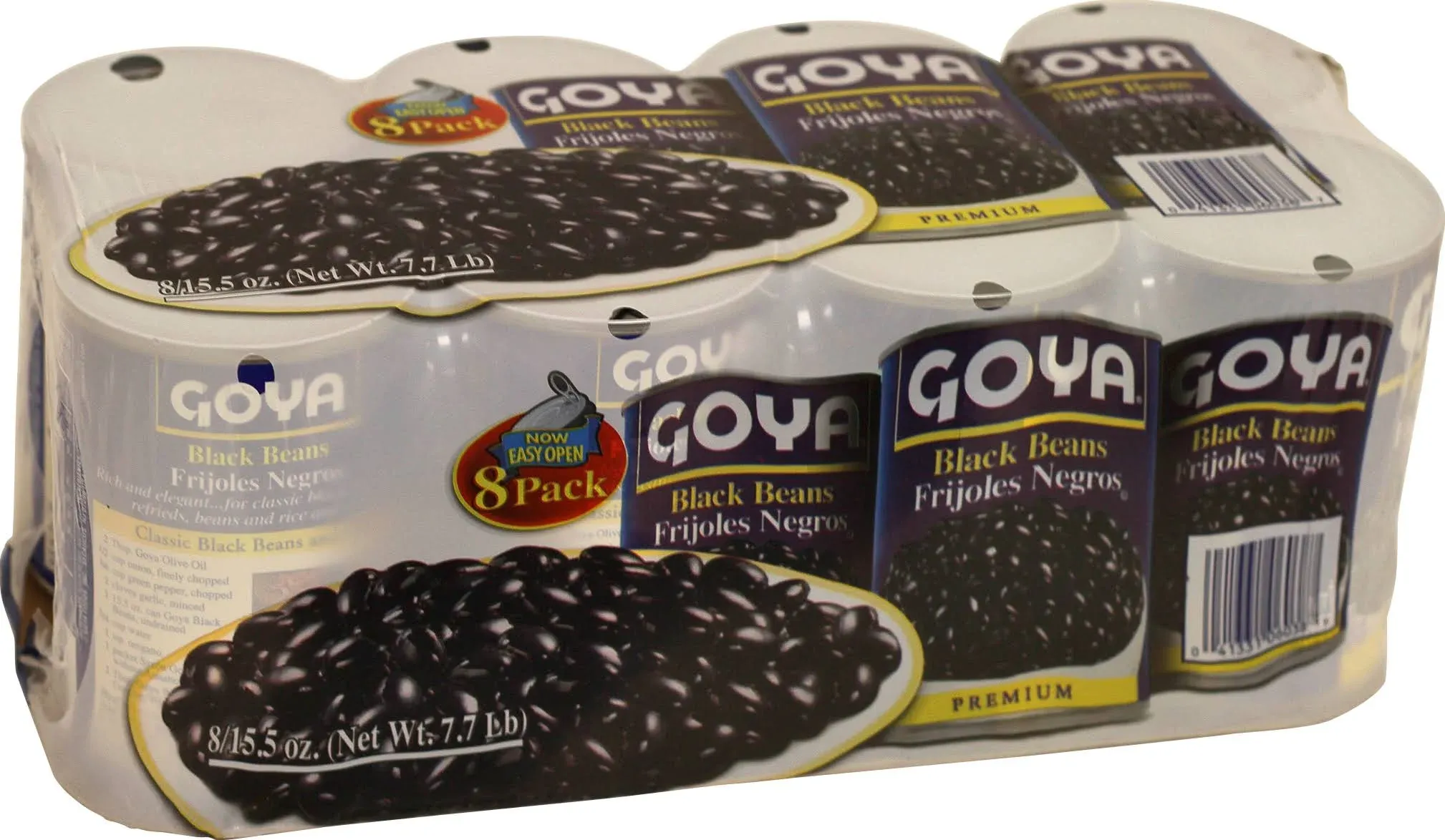 Goya #10 Can Black Beans - 6/Case