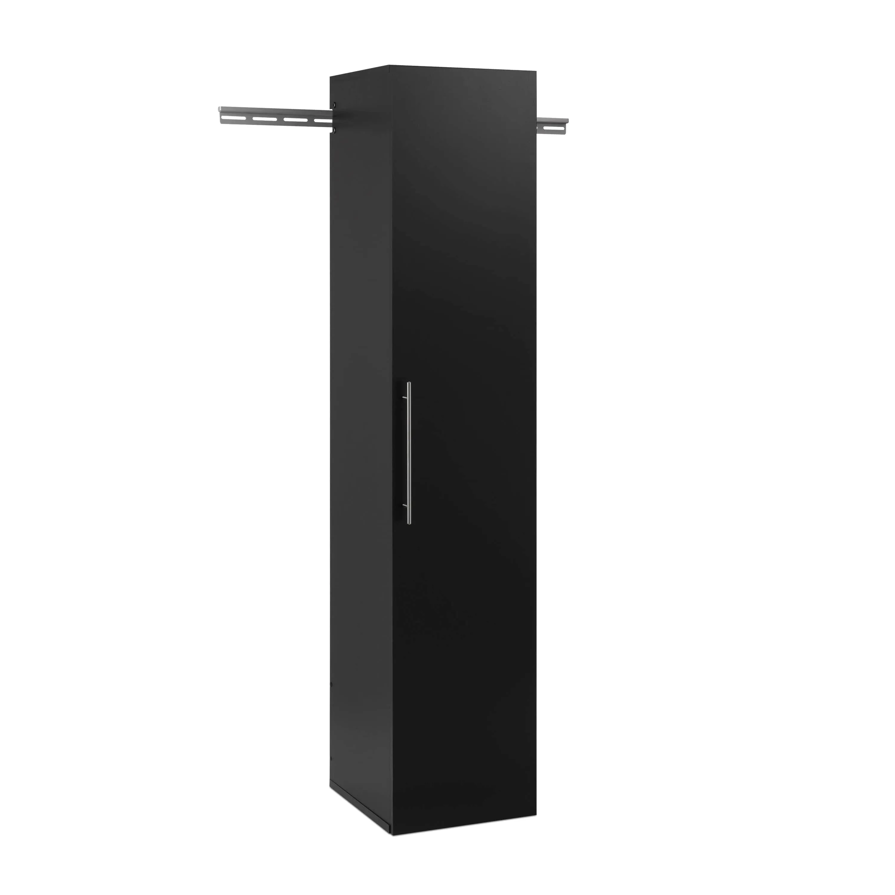 Prepac HangUps 15 inch Narrow Storage Cabinet, Black