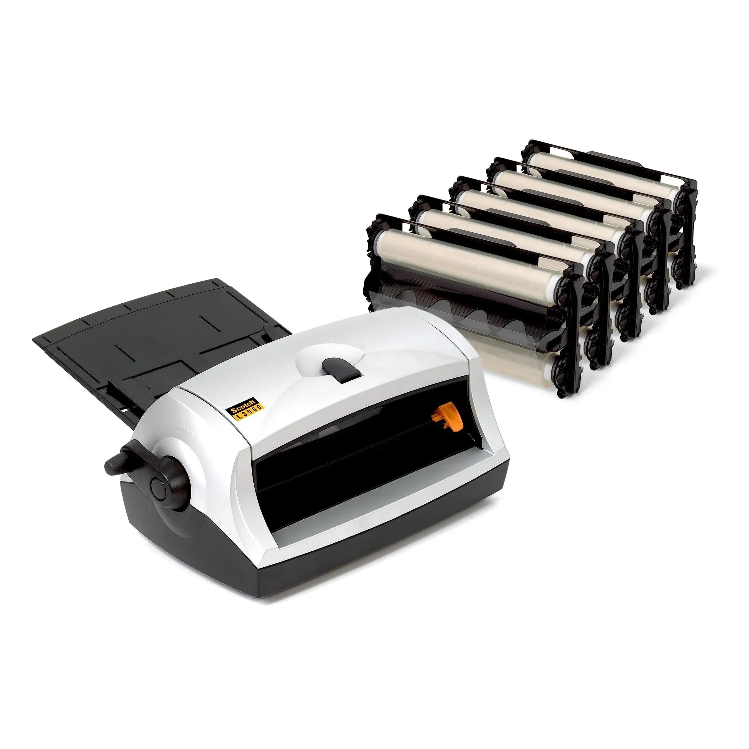 8.5” Heat-Free Laminator with 5 DL961 Cartridges, 8.5" Max Document Width, 9.2 mil Max Document Thickness