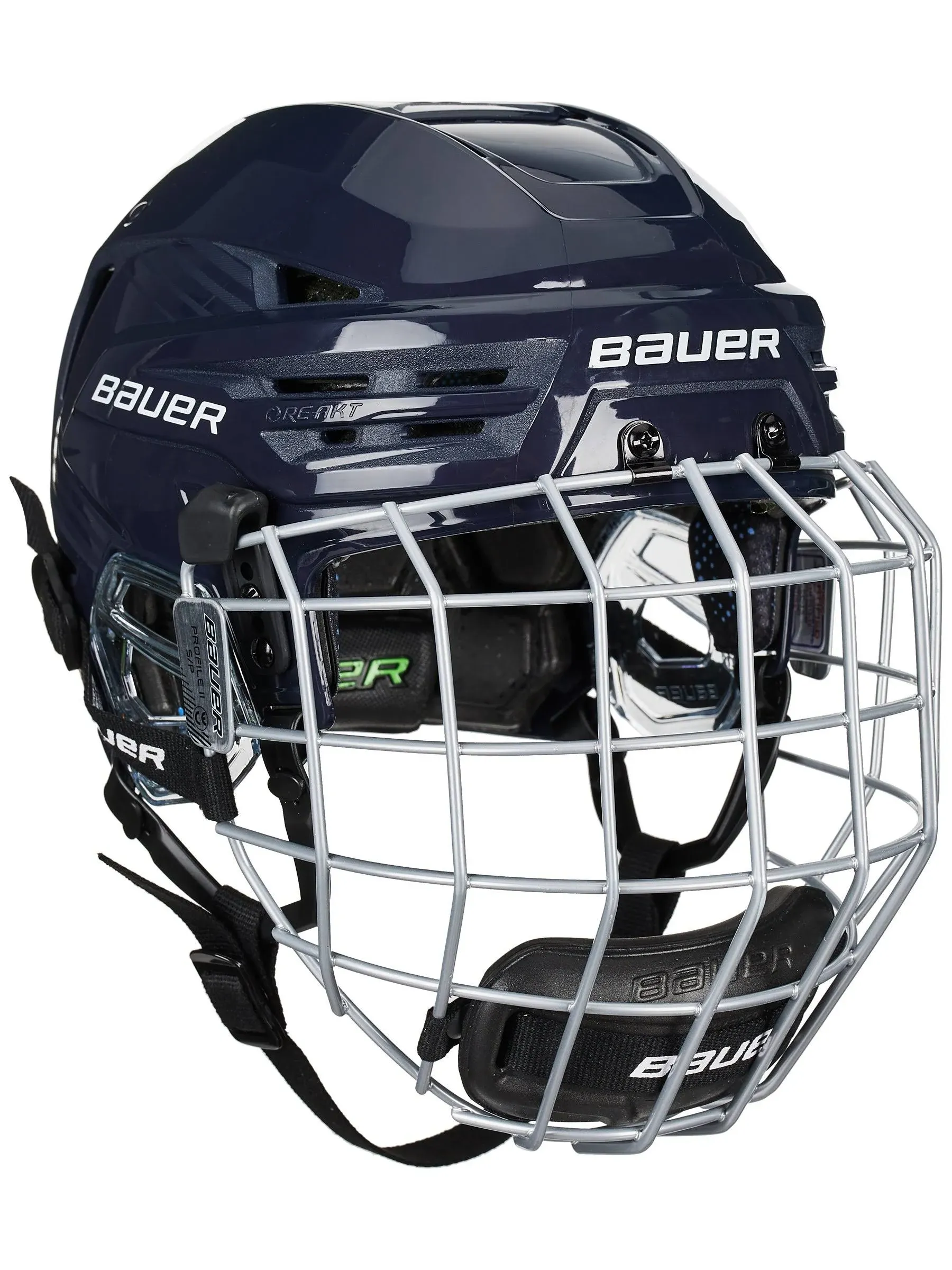 Bauer Re-Akt 85 Hockey Helmet Combo