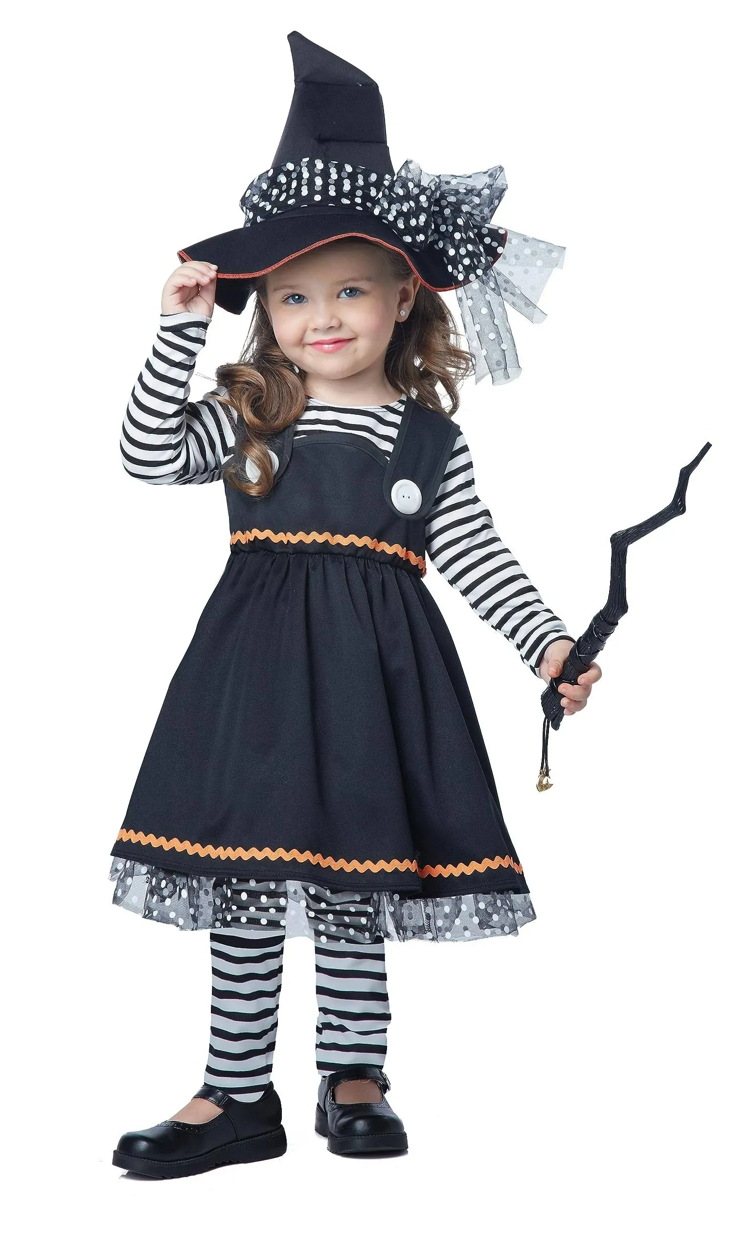 California Costumes Toddler Crafty Little Witch Costume Size 4/6