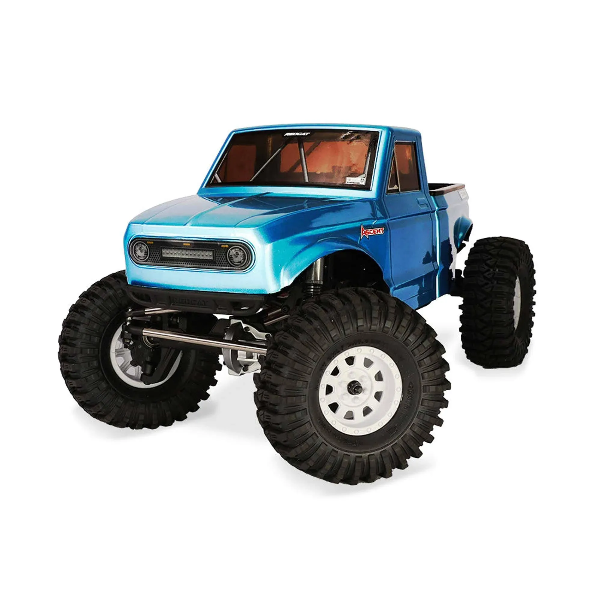 Redcat Ascent 1/10 Scale Low Center of Gravity (LCG) Performance Rock Crawler - Red