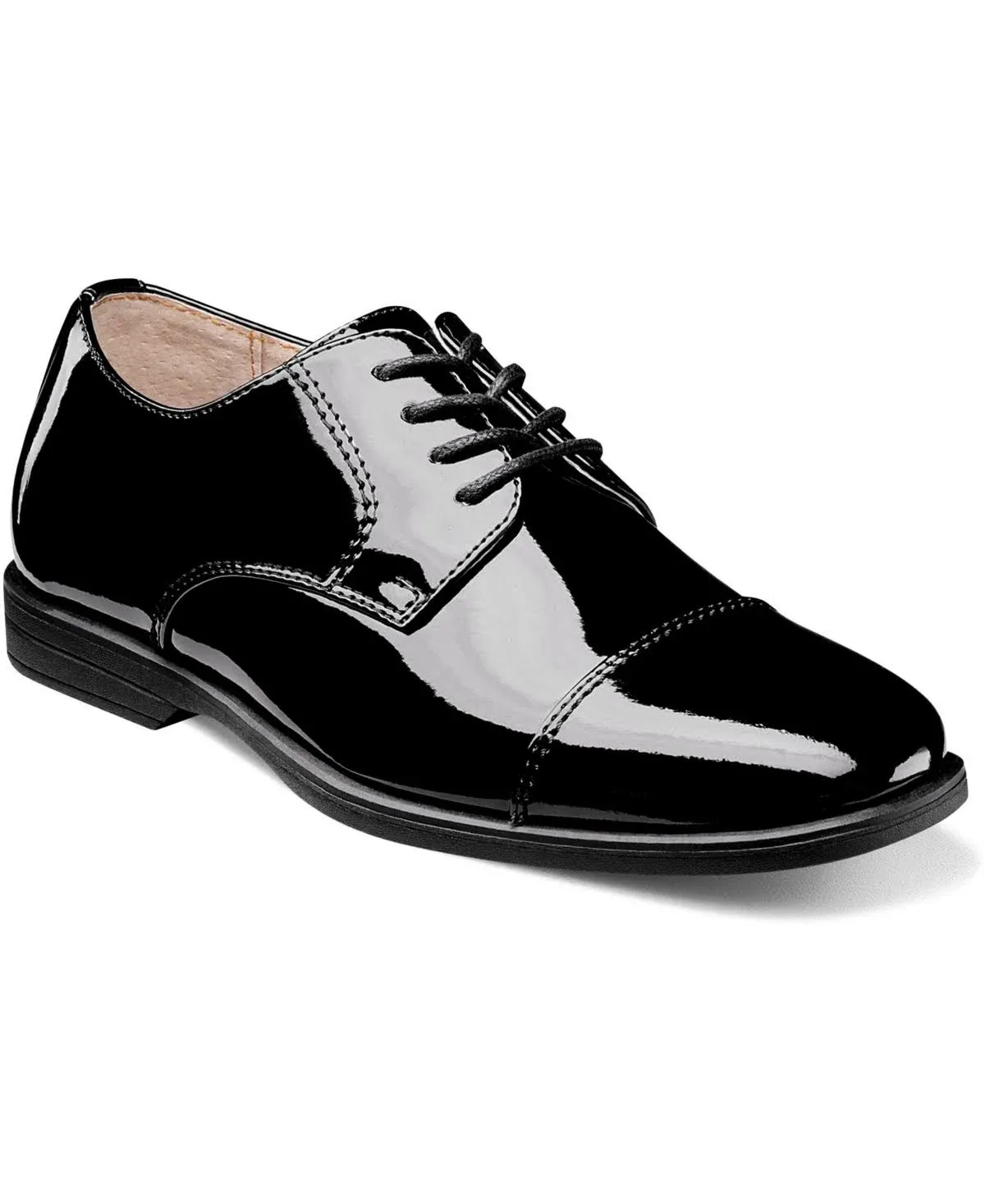 Kid Florsheim Shoes Reveal Jr Boys. Cap Toe Oxford