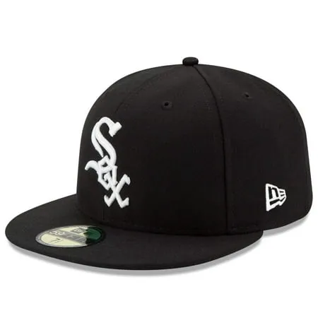 New Era Chicago White Sox Authentic Collection 59FIFTY Fitted Hat 7 5/8 / Black