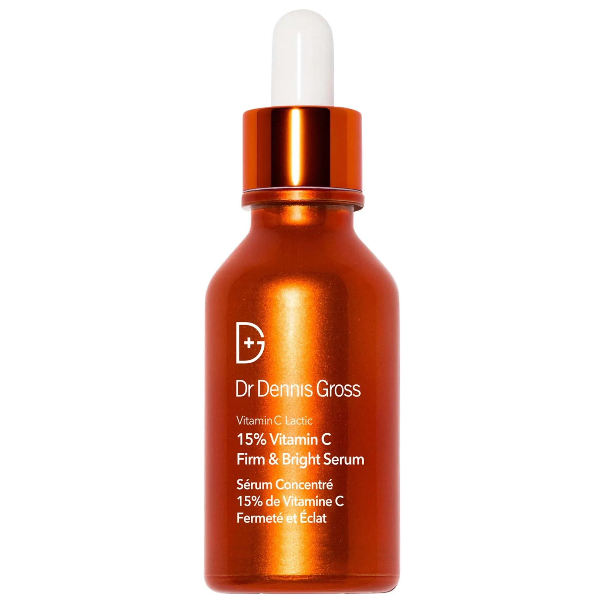 Dr Dennis Gross Vitamin C &amp; Lactic 15% FIRM &amp; BRIGHT SERUM 1oz/30ml