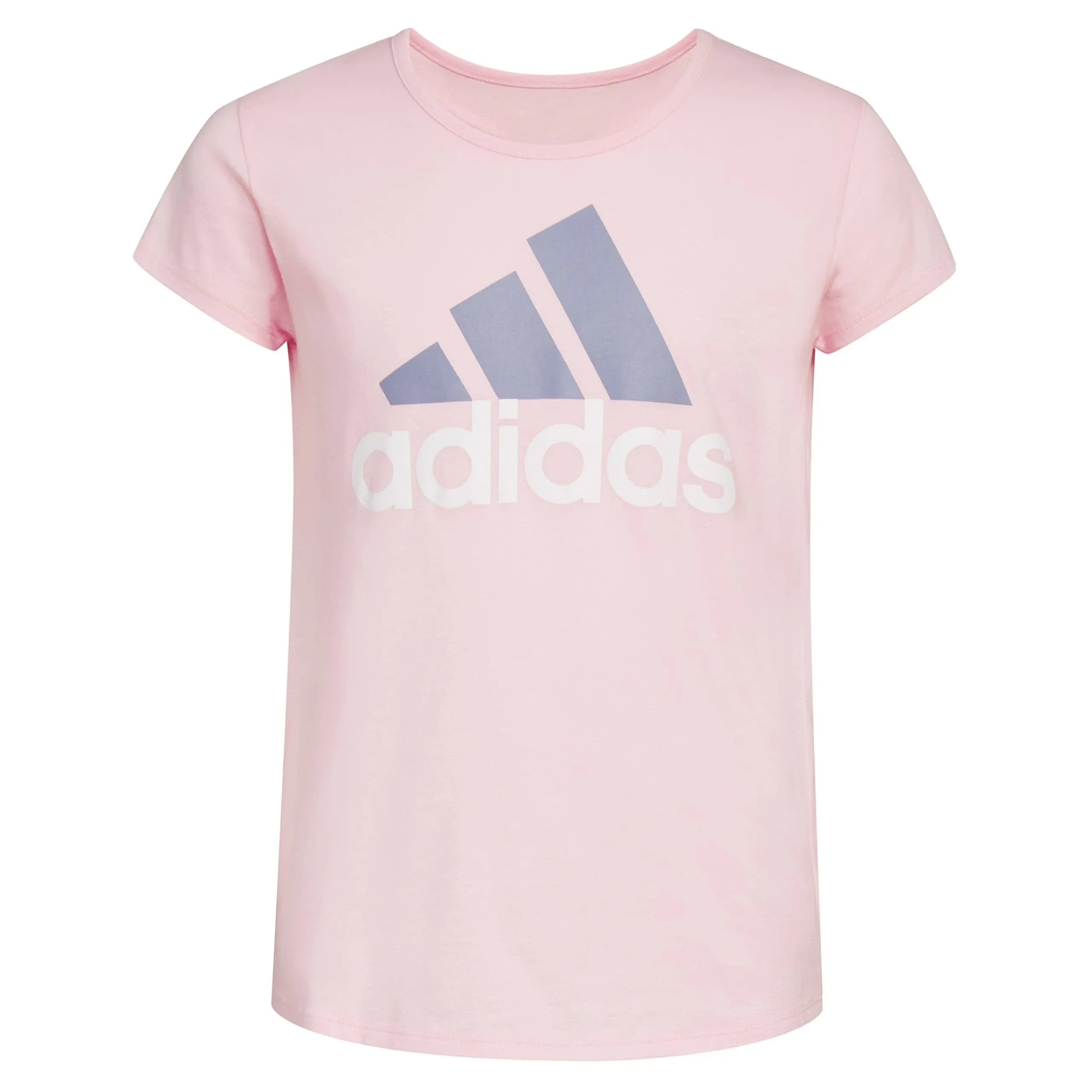 adidas girls Short Sleeve Cotton Bos Essential Tee