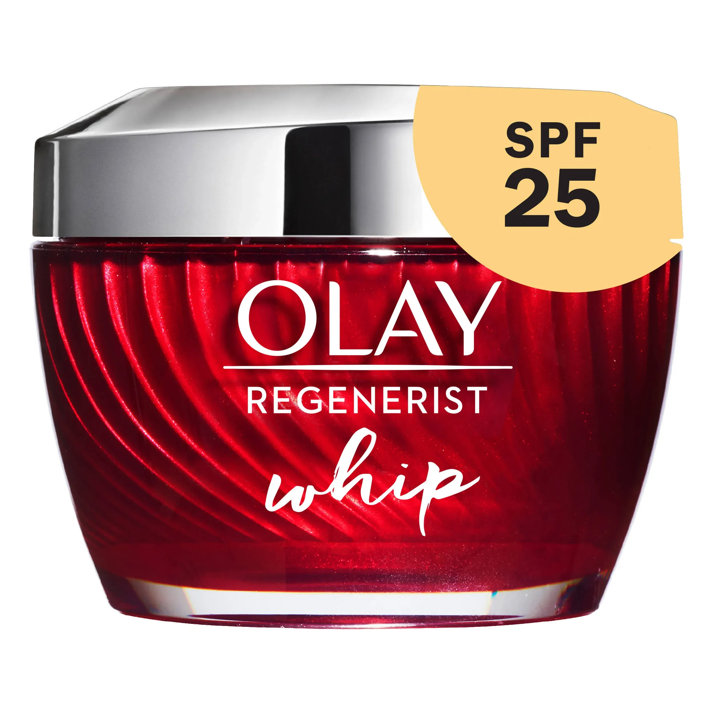 Olay Regenerist Whip Active Moisturizer Spf#25 1.7 Ounce Jar (50g) (2 Pack)