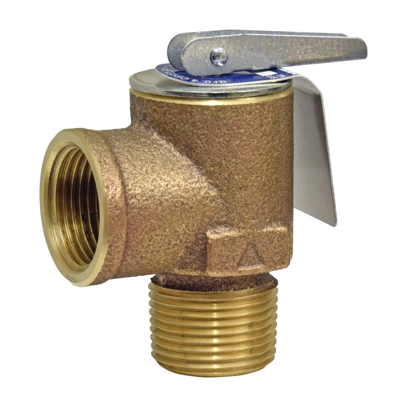 Watts Regulator 0342692 Boiler Relief Valve 3/4" 30Psi, No Size, bronz