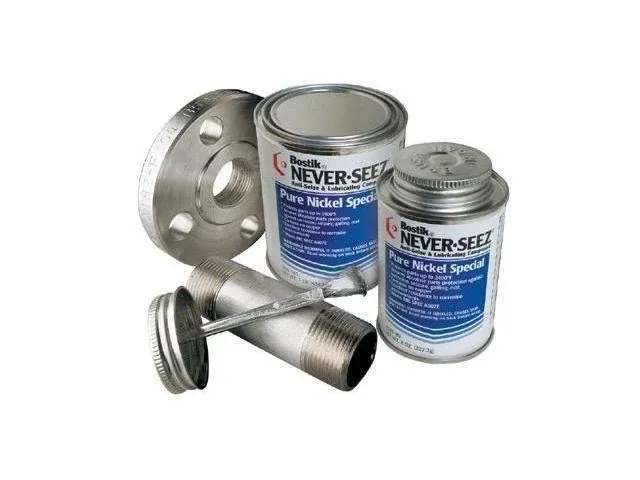 Never-Seez NSBT-8N Pure Nickel Special 8 oz. Brush Top Can