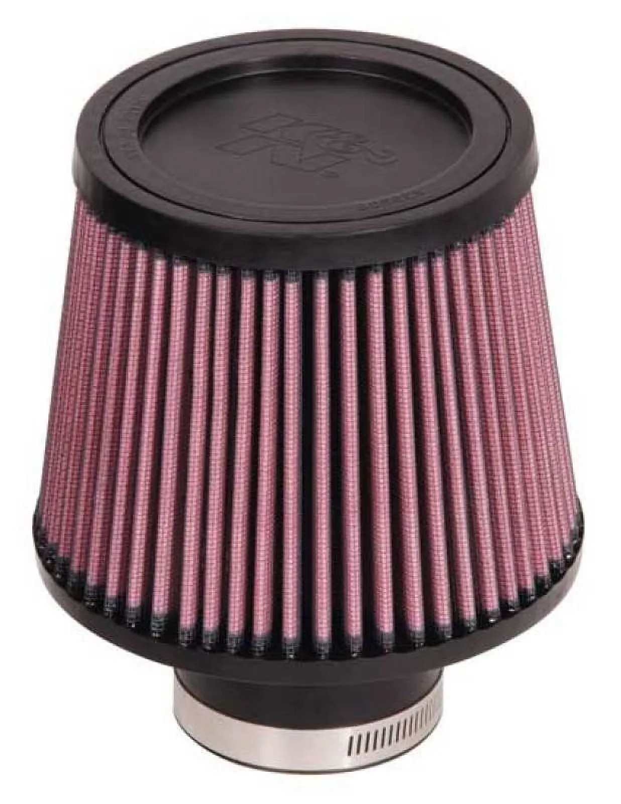 K&N Filters Universal Air Cleaner Assembly, Red