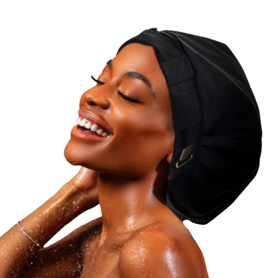 Hairbrella Classic Satin-Lined Shower Cap