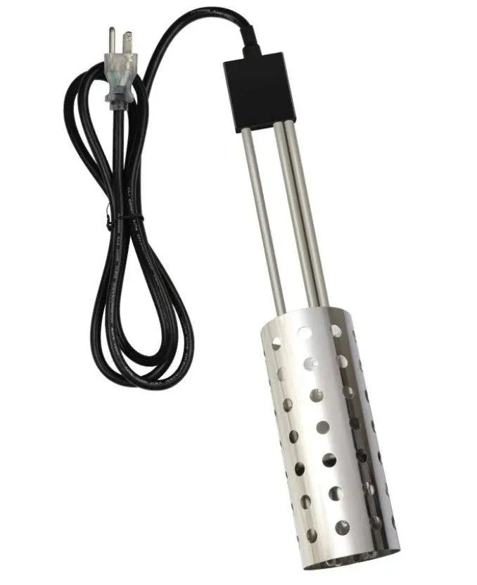 1500W Immersion Heater,  Bucket Water Heater with 304 Stainless-Stee<wbr/>l Guard