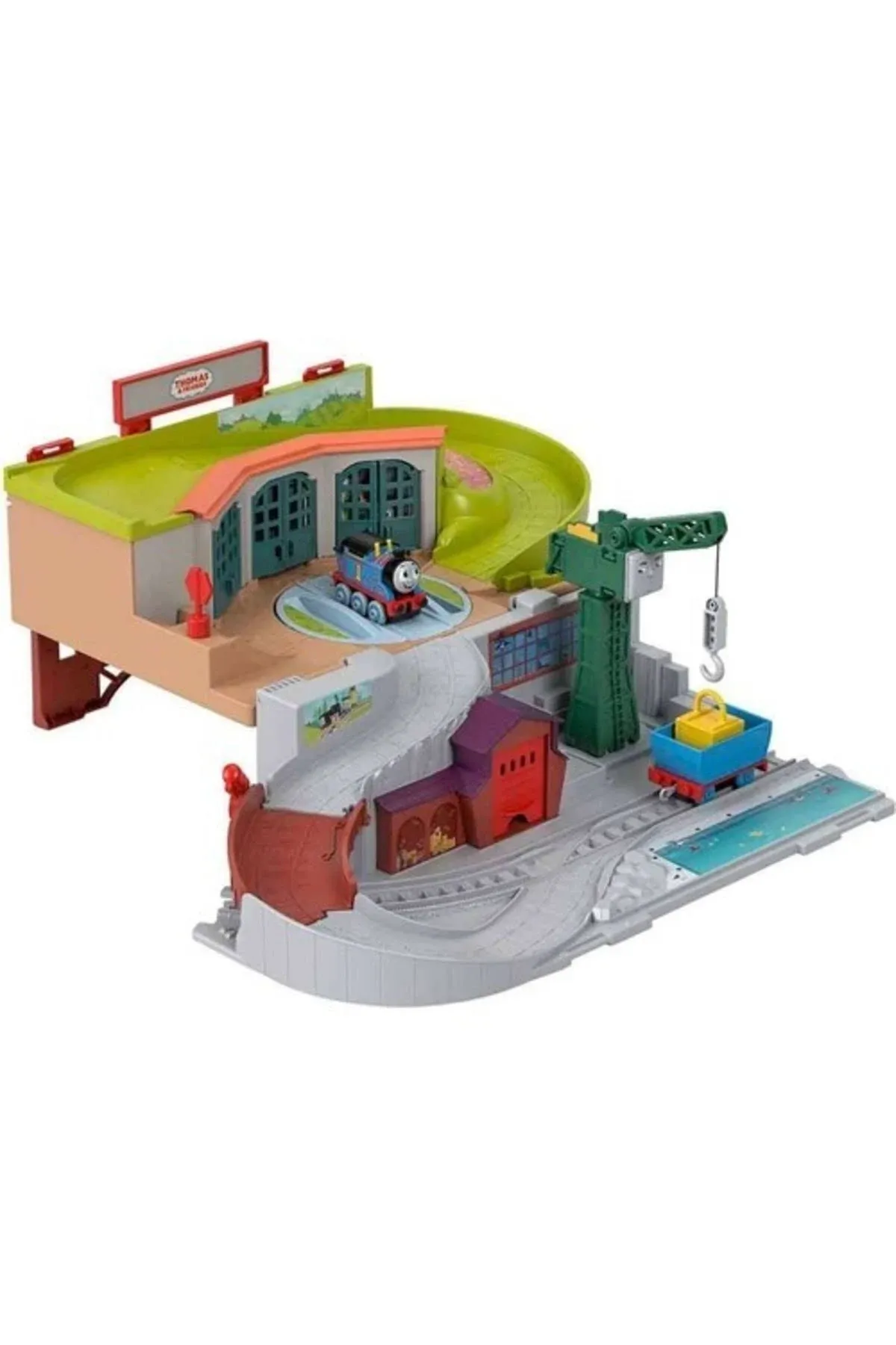 Thomas & Friends Sodor Take-Along Train Set, Portable Playset