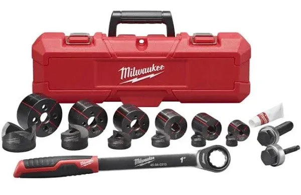 Milwaukee 49-16-2694 Exact 1/2" to 2" Hand Ratchet Knockout Set