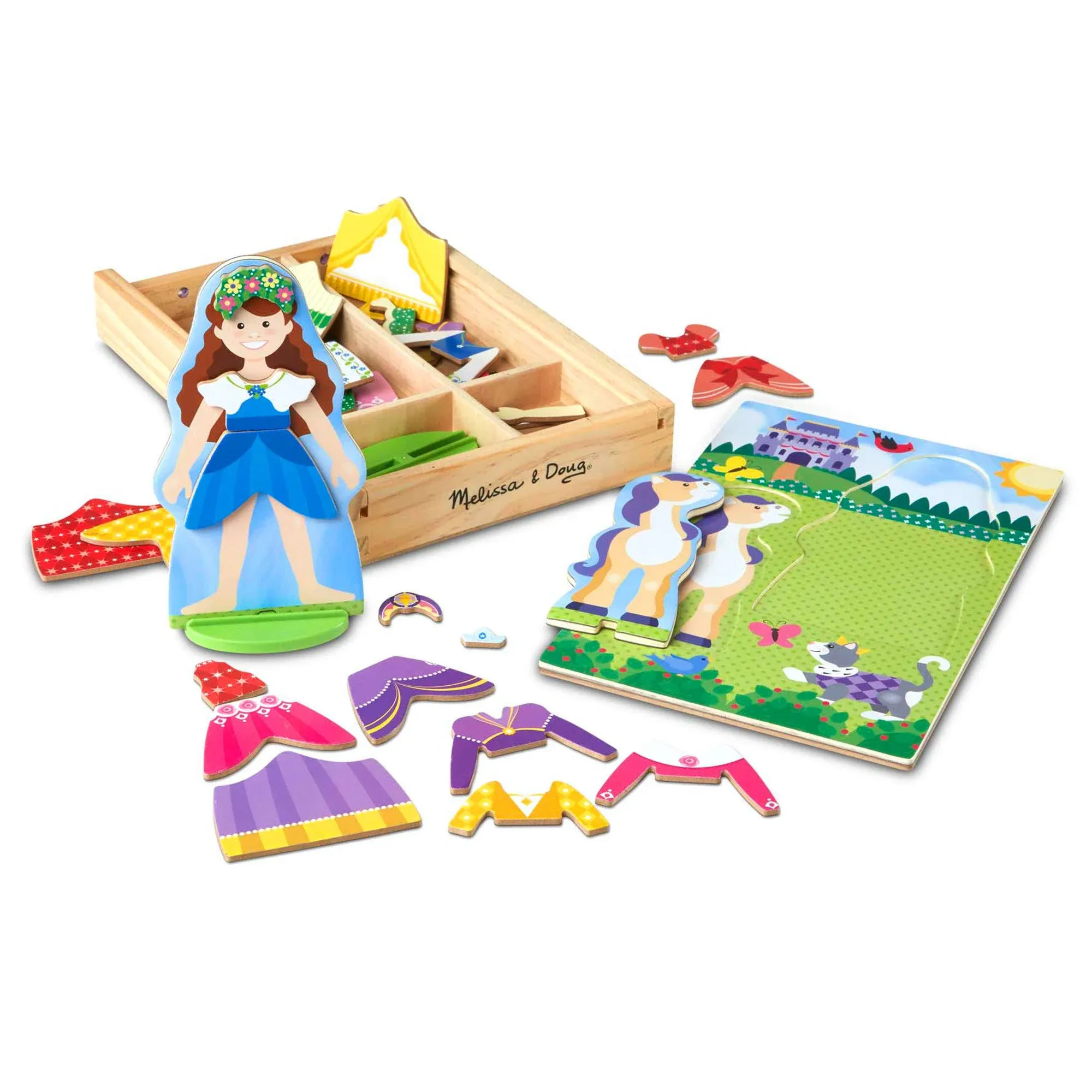 Melissa & Doug : Princess Magnetic Dress-up Play Set