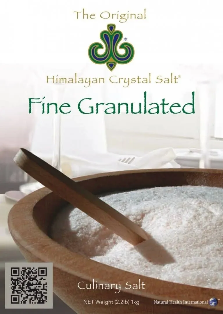 Original Himalayan Crystal Salt® Fine Granulated 1 kg