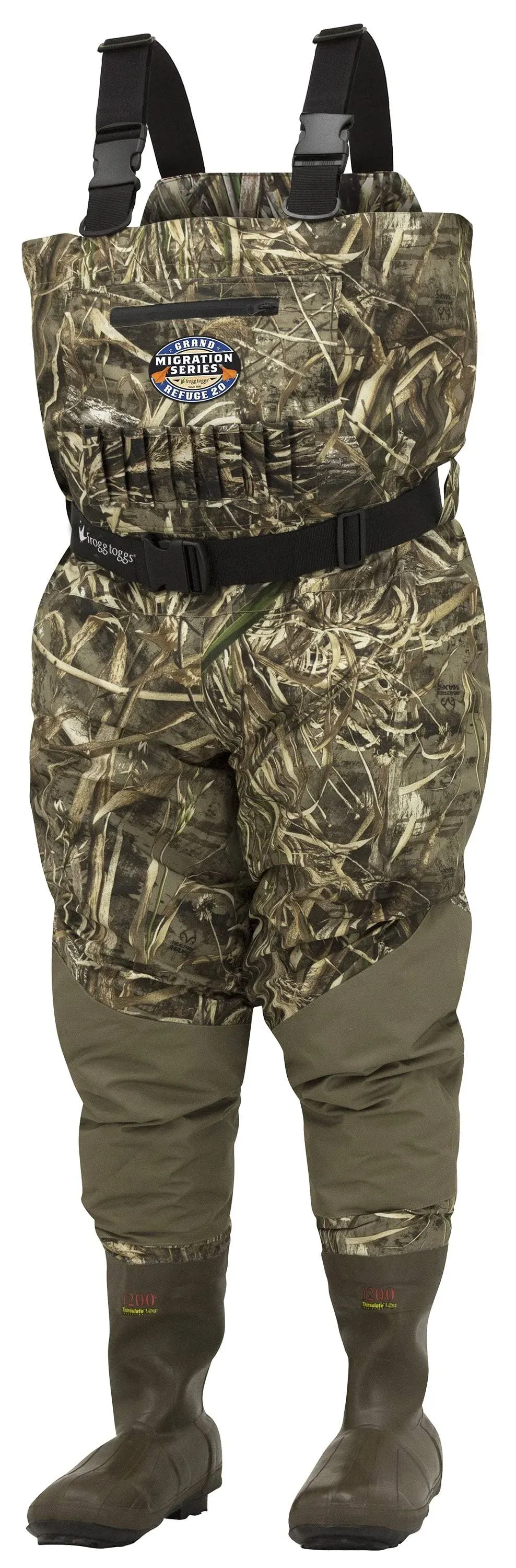 Frogg Toggs Grand Refuge 2.0 Chest Wader - Realtree Max-5 - 11