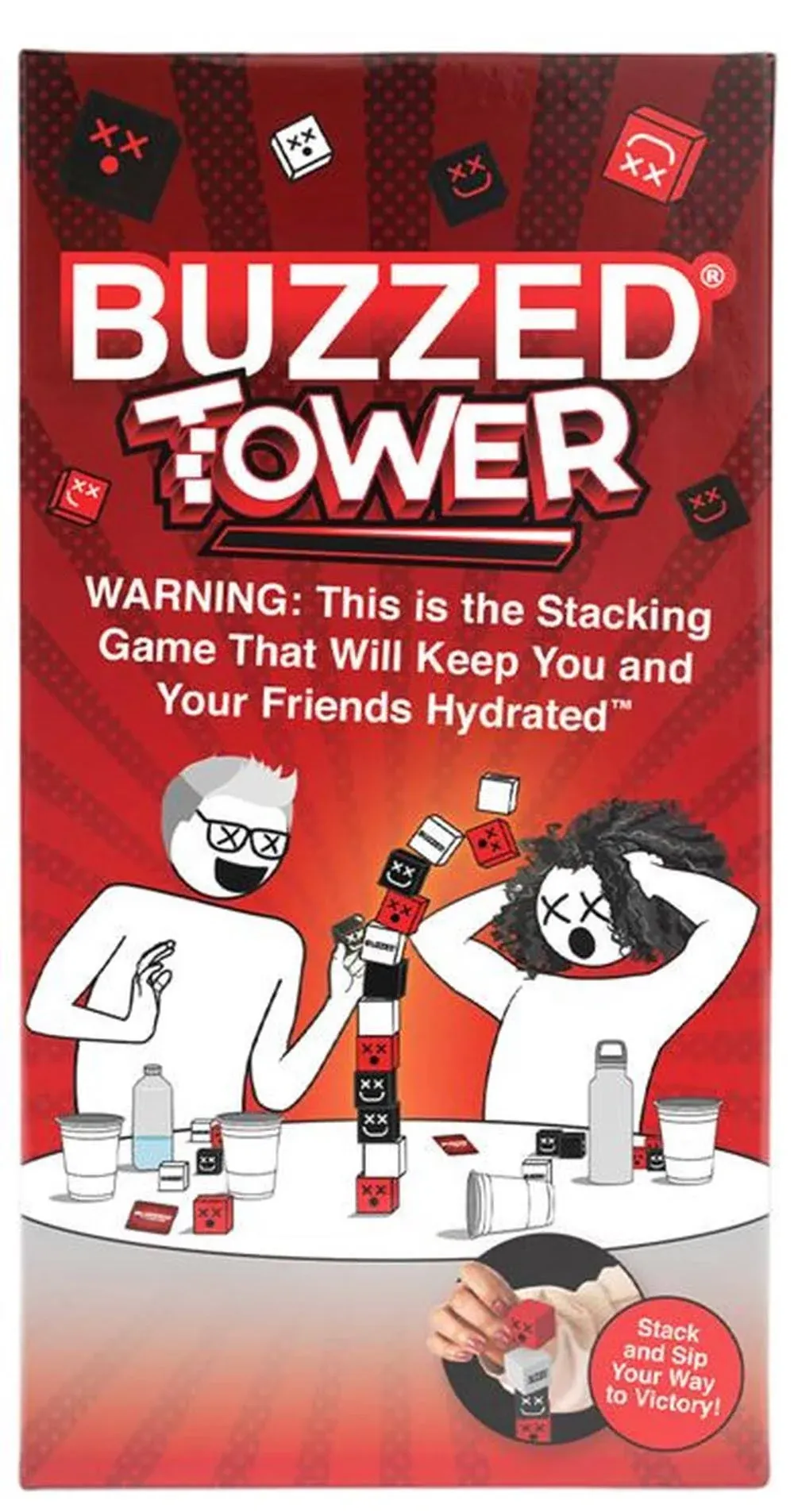 Buzzed Tower Party Game