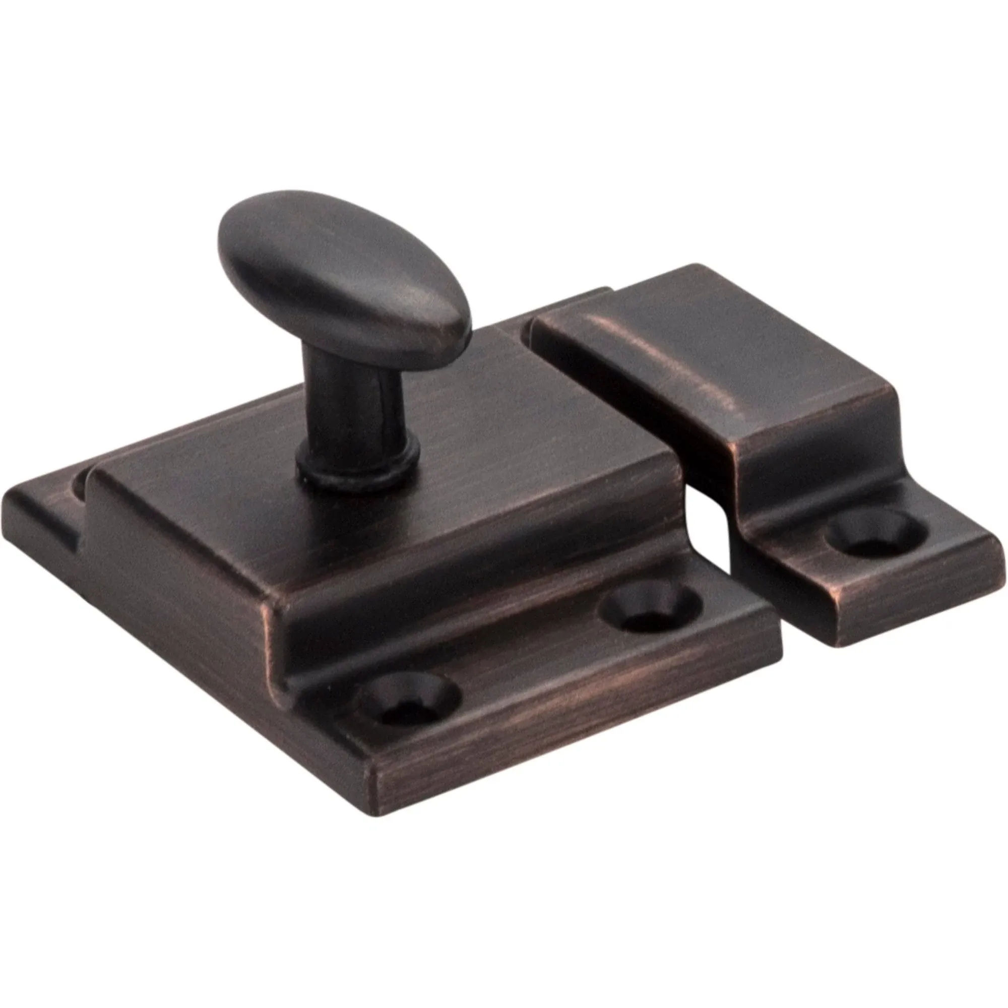 Jeffrey Alexander CL101-DBAC Latches Brushed Oil Rubbed Bronze Catch or Latch