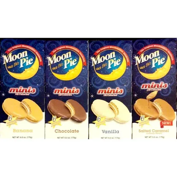 Moon Pie Minis Variety 4 Pack