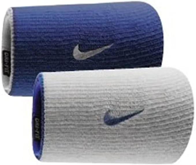 Nike Dri-Fit Doublewide Wristbands (Home & Away 2-Pack)