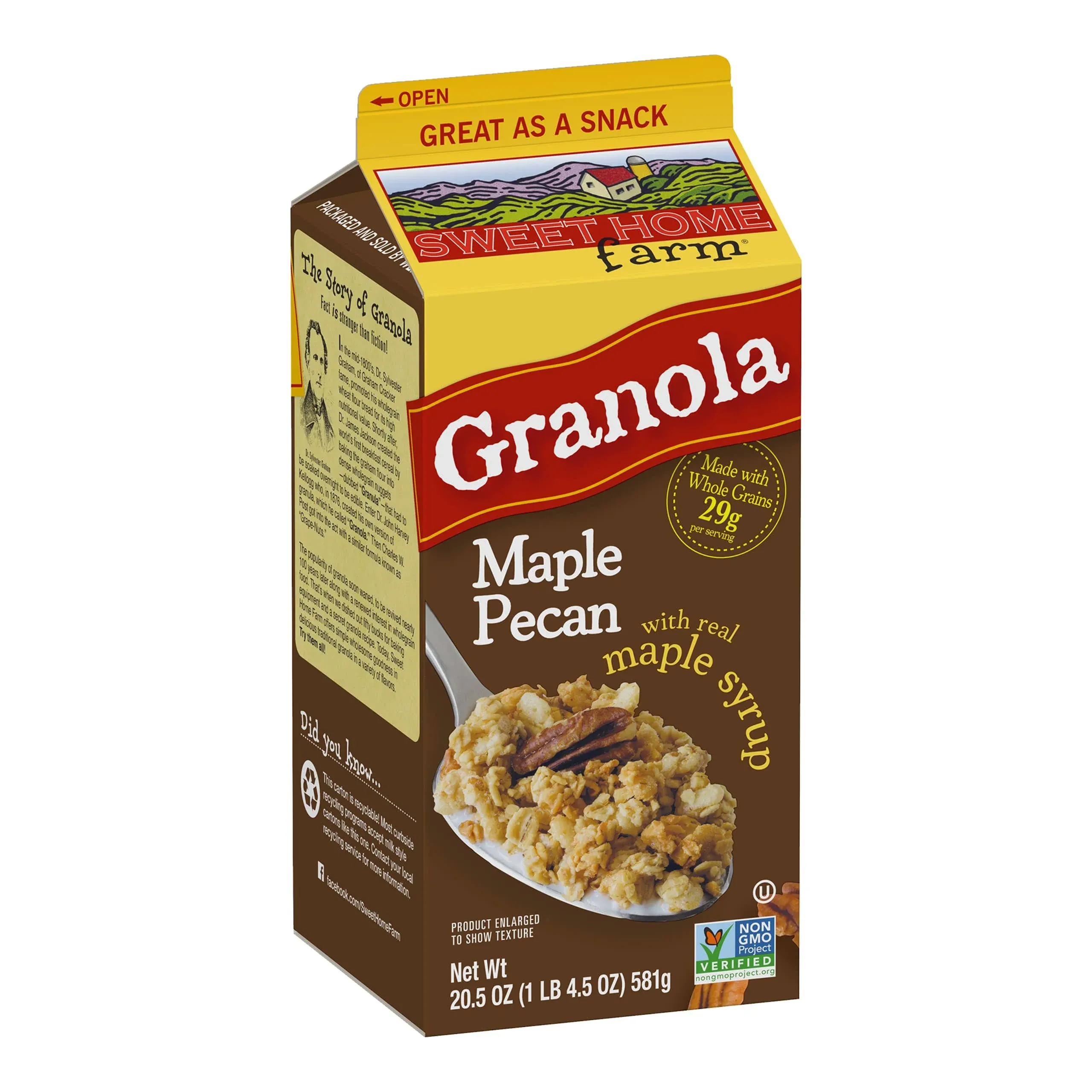 Sweet Home Granola Maple Pecan, 20.5 oz