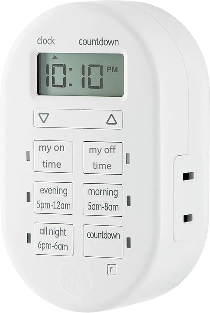 Mytouchsmart Indoor Plug-in Digital Timer, 26892